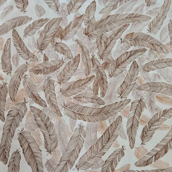 Echo Silk Feather Scarf Bird - Picture 10 of 10